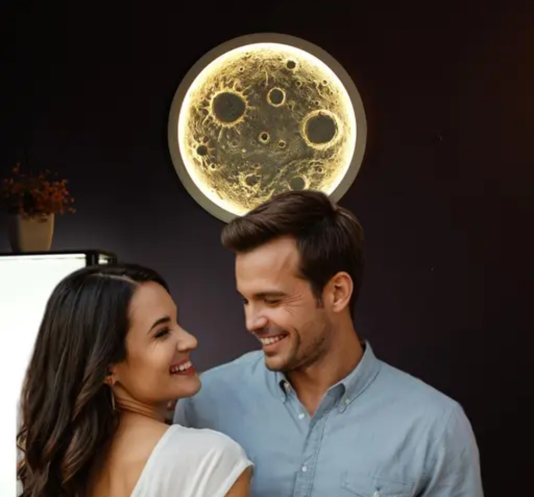 ✨ 3D Moon Night Lamp