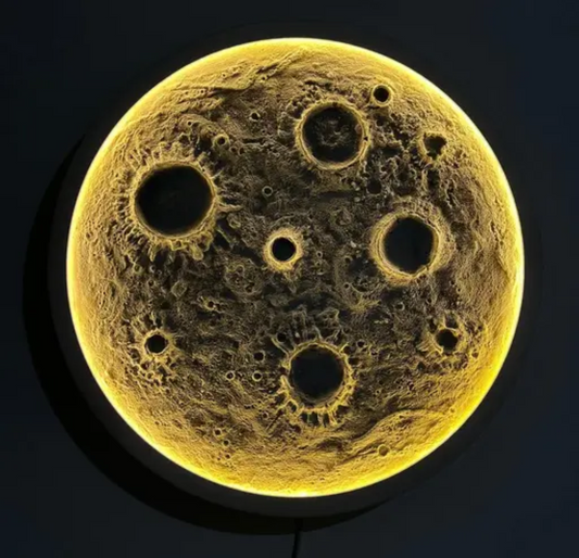 ✨ 3D Moon Night Lamp